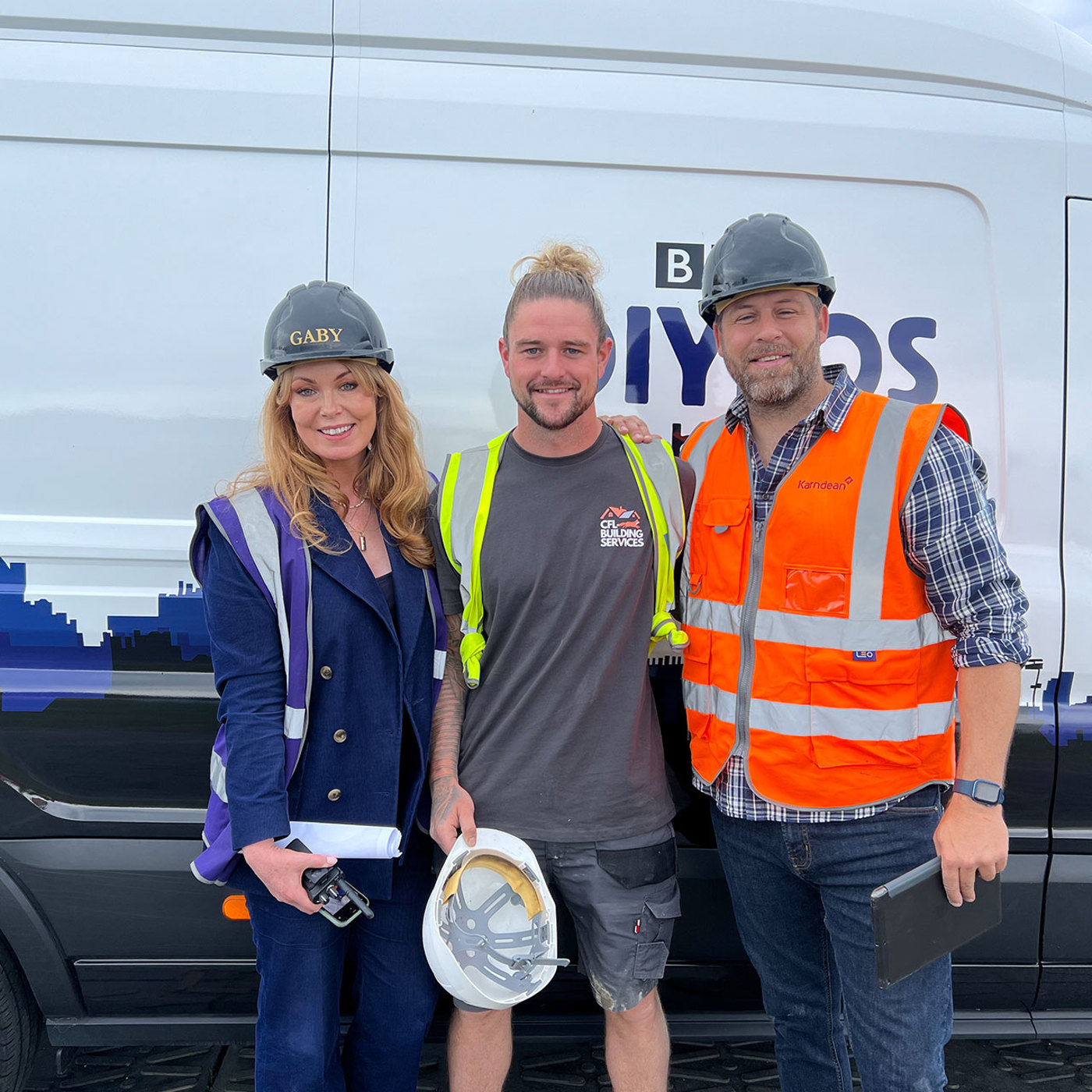 Karndean Designflooring taking part in DIY SOS renovation of True Colours Theatre, Wallsend