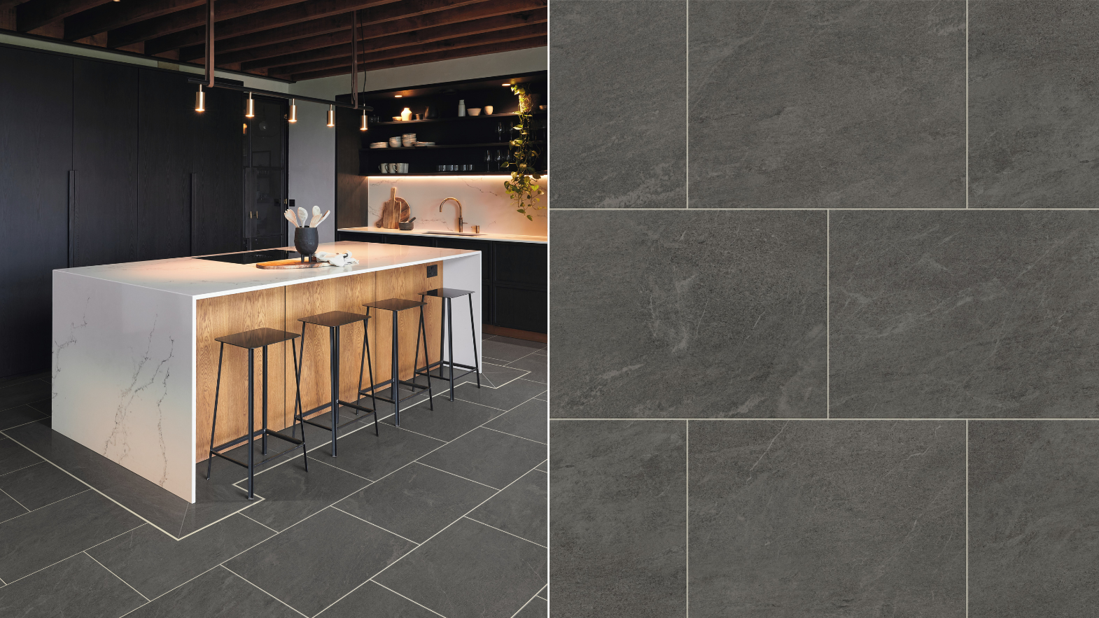 Veriba Quartzite in a kitchen