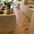 Kitchen with Pale Limed Oak CH-KP94 chevron floors by Backhouse