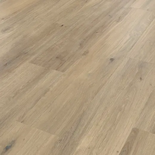 Van Gogh Canadian Urban Oak mid brown LVT flooring laid at an angle